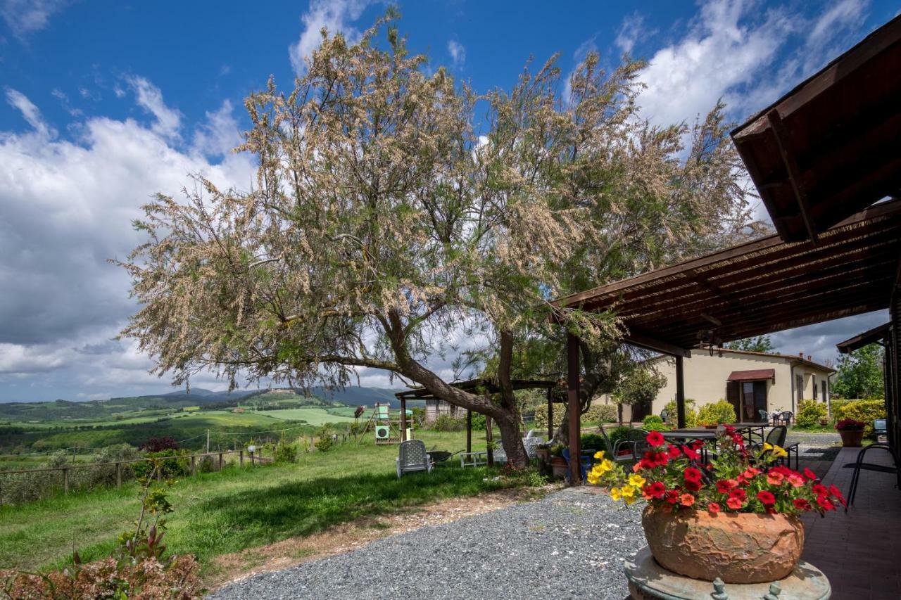 Agriturismo Il Canterino Guardistallo Exteriör bild